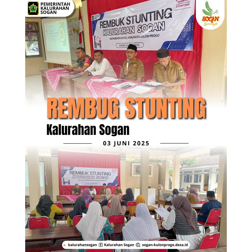 Pemerintah Kalurahan Sogan Gelar Kegiatan Rembug Stunting